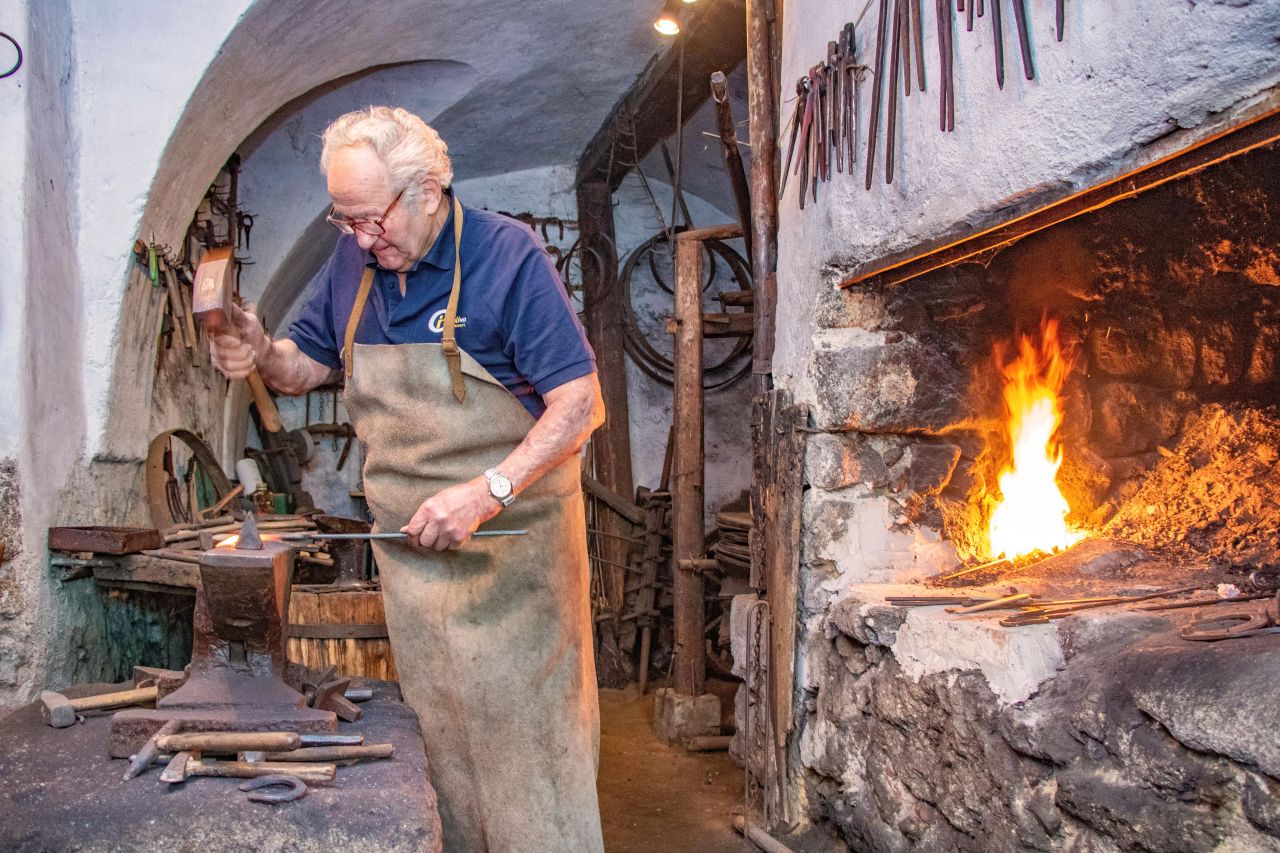 Schauschmieden in der "Alten Schmiede"